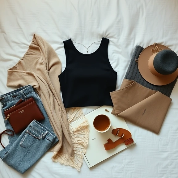 Customer @marcus.j flat lay of THREAD & CO. basics